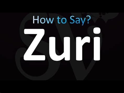 how to pronounce zuri|how to say faux.